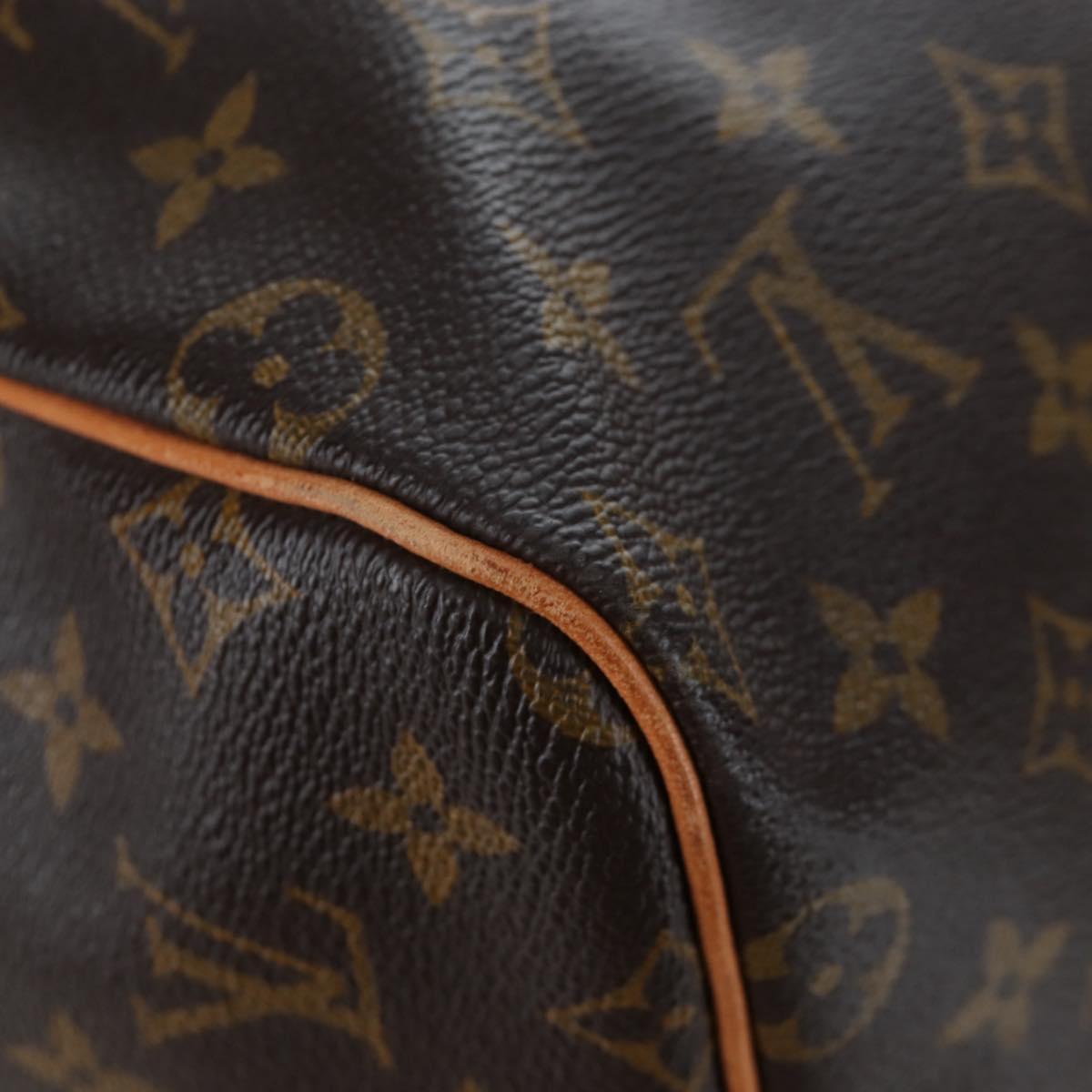 LOUIS VUITTON Monogram Keepall 55 Boston Bag M41424 LV Auth 188460SAV