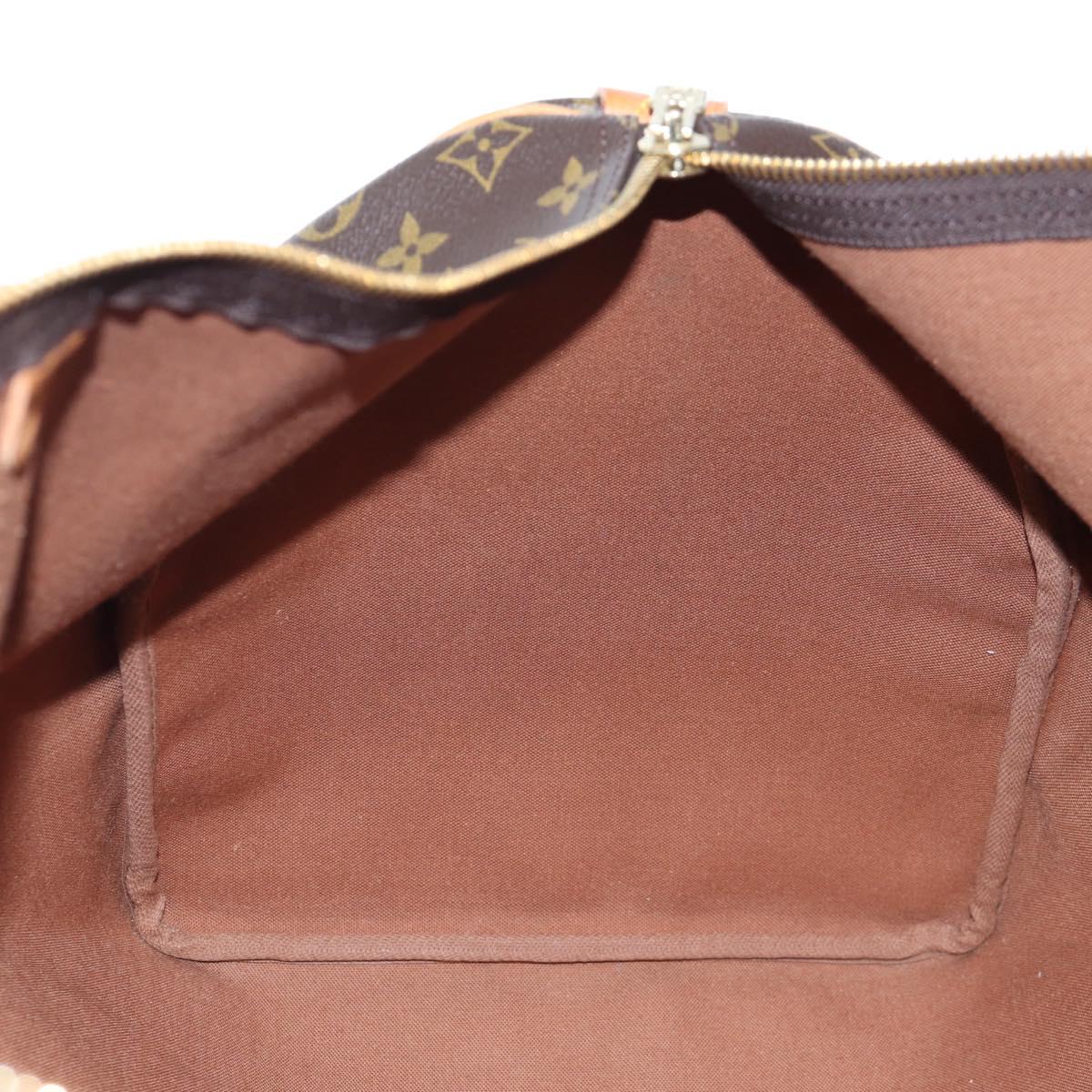 LOUIS VUITTON Monogram Keepall 55 Boston Bag M41424 LV Auth 188460SAV