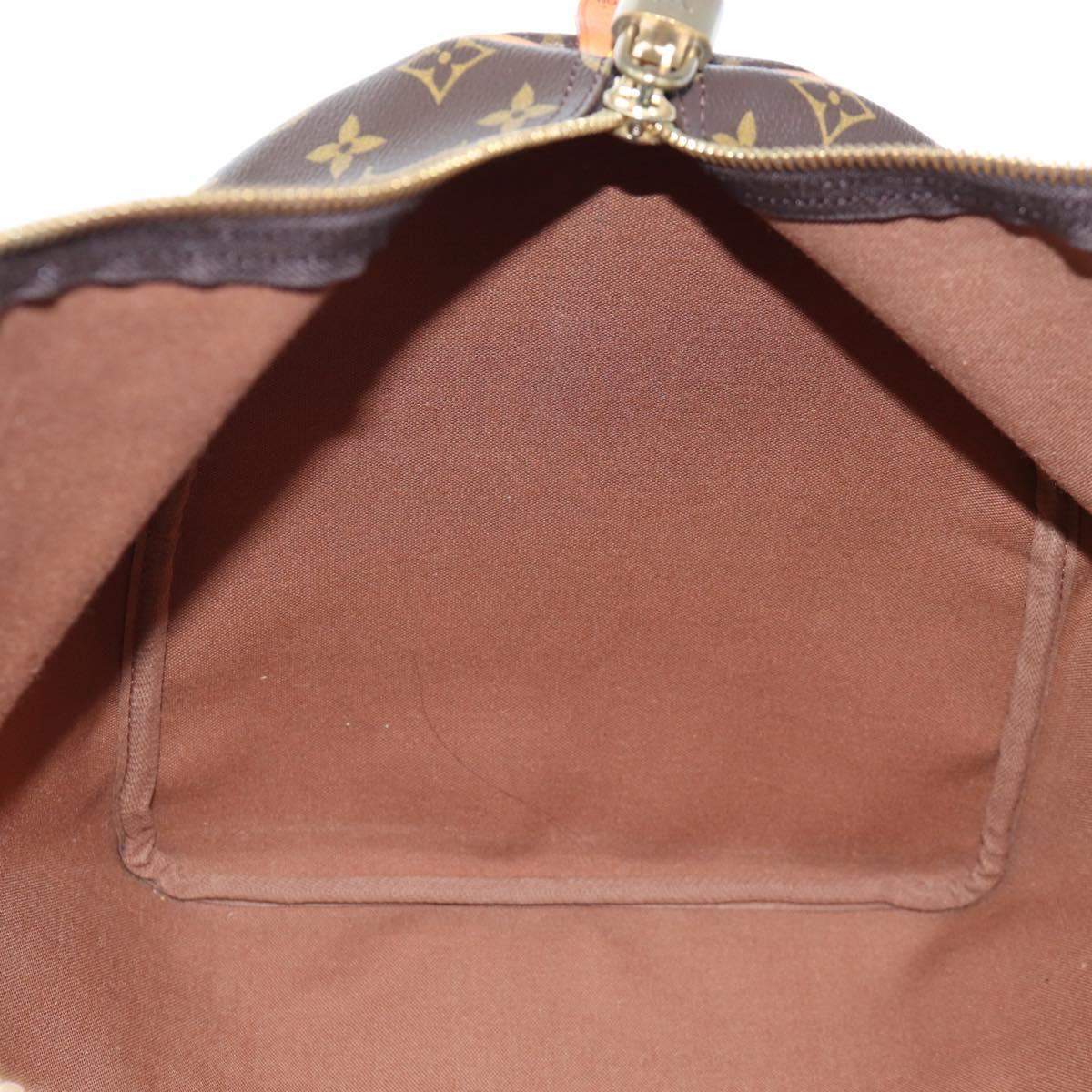 LOUIS VUITTON Monogram Keepall 55 Boston Bag M41424 LV Auth 188460SAV