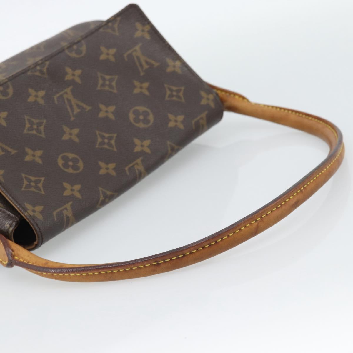 LOUIS VUITTON Monogram Mini Looping Shoulder Bag M51147 LV Auth 188475A