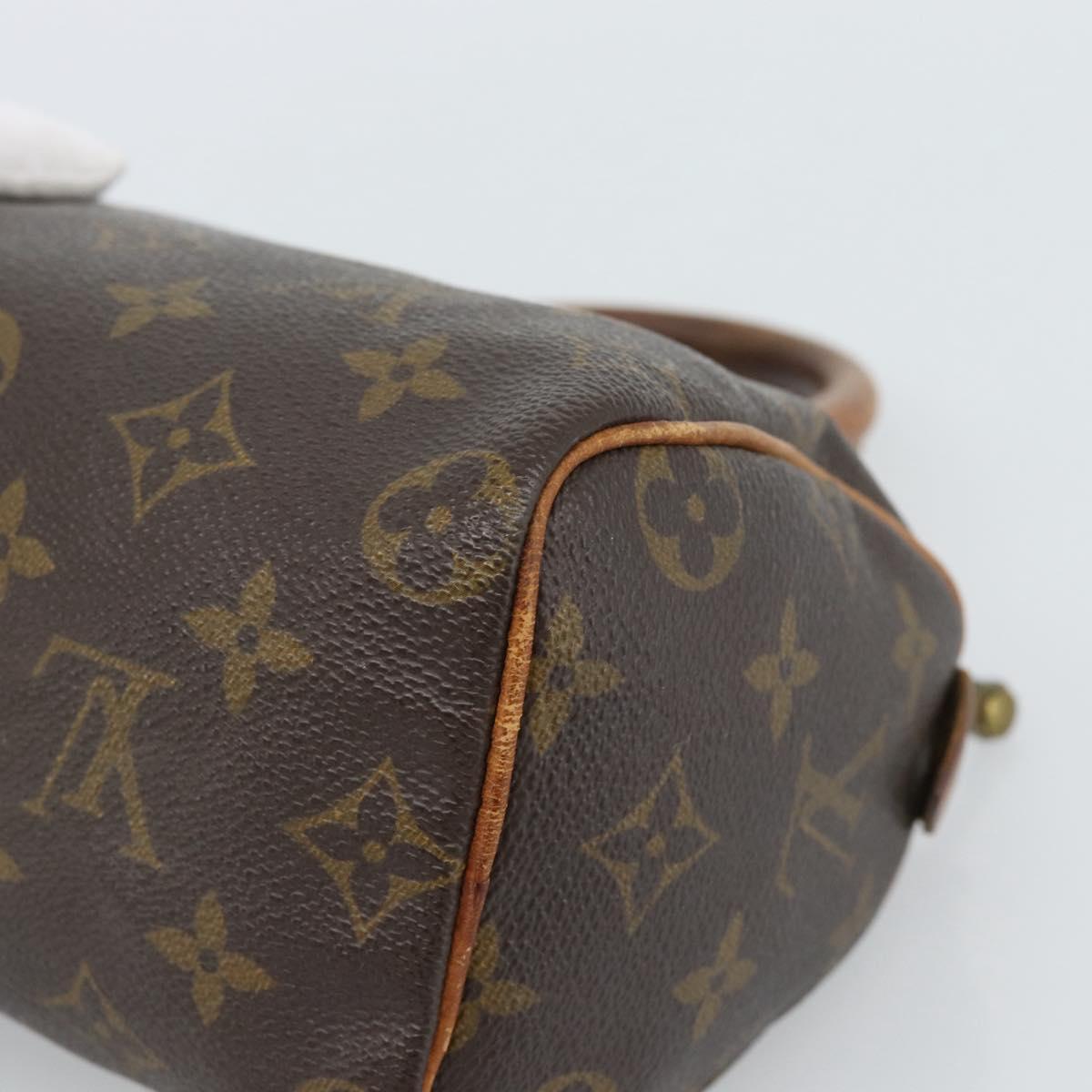 LOUIS VUITTON Monogram Mini Speedy Bandouliere Japon 88 Bag M99014 Auth 188480