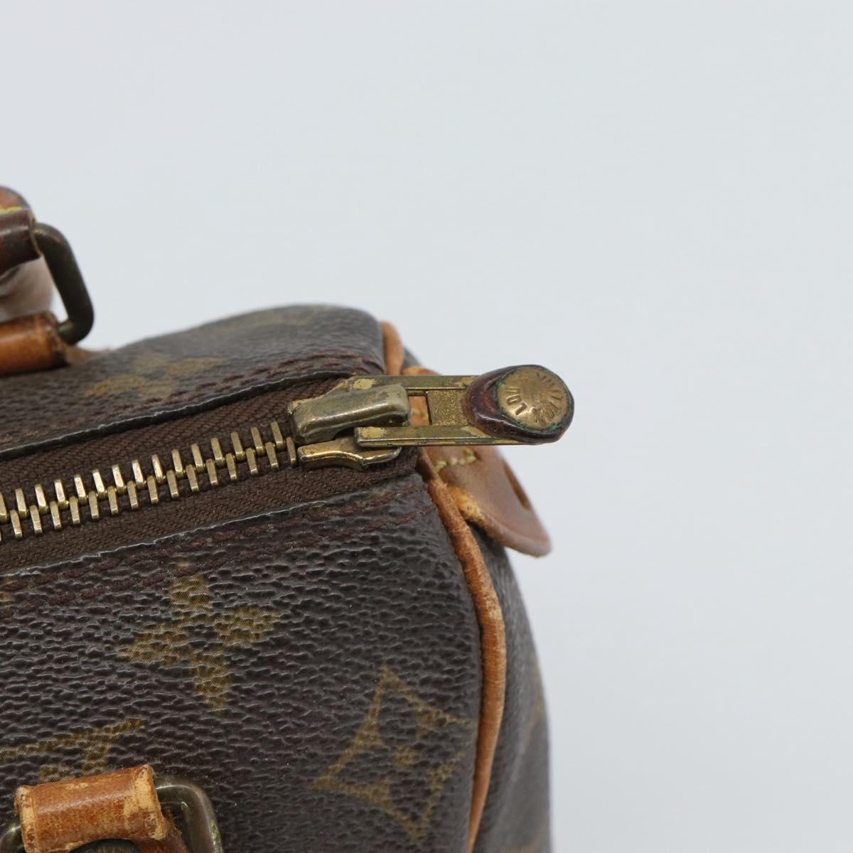 LOUIS VUITTON Monogram Mini Speedy Bandouliere Japon 88 Bag M99014 Auth 188480