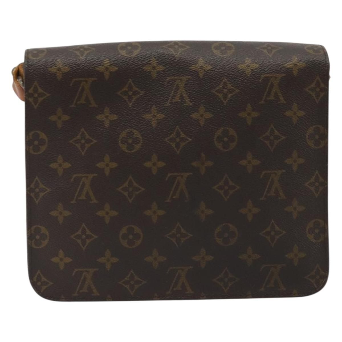 LOUIS VUITTON Monogram Cartouchiere GM Shoulder Bag M51252 LV Auth 188485