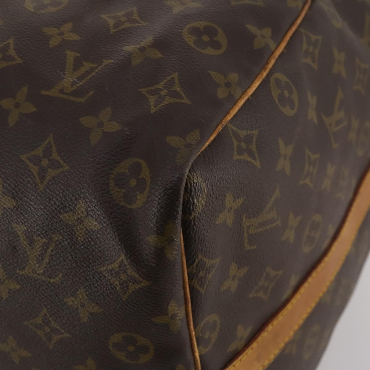 LOUIS VUITTON Monogram Keepall Bandouliere 60 Boston Bag M41412 LV Auth 188487
