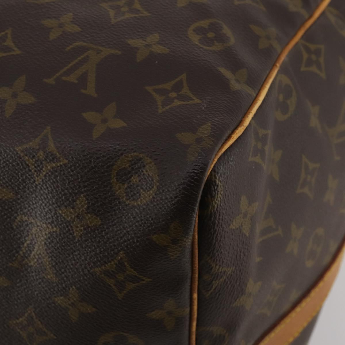 LOUIS VUITTON Monogram Keepall Bandouliere 60 Boston Bag M41412 LV Auth 188487