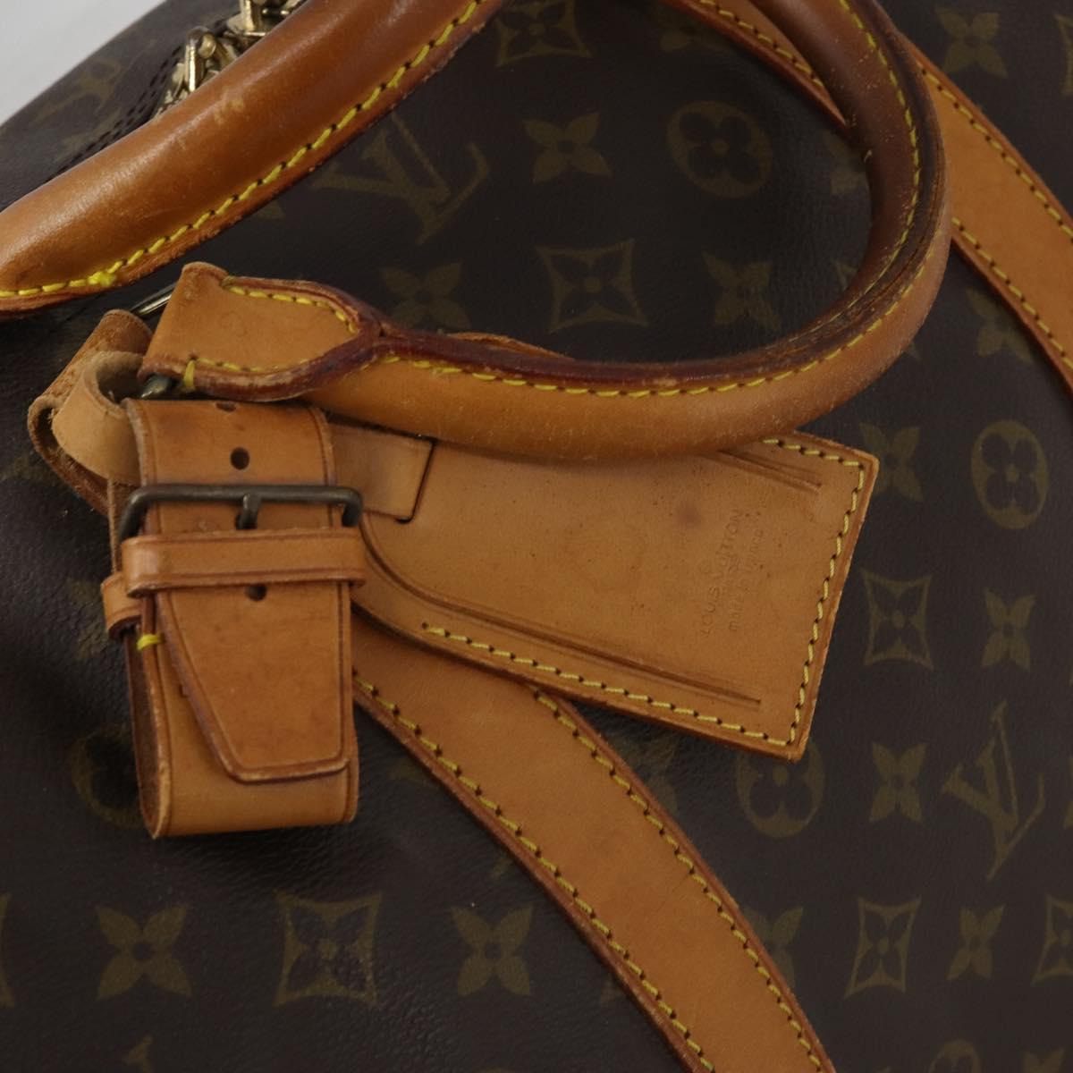 LOUIS VUITTON Monogram Keepall Bandouliere 60 Boston Bag M41412 LV Auth 188487