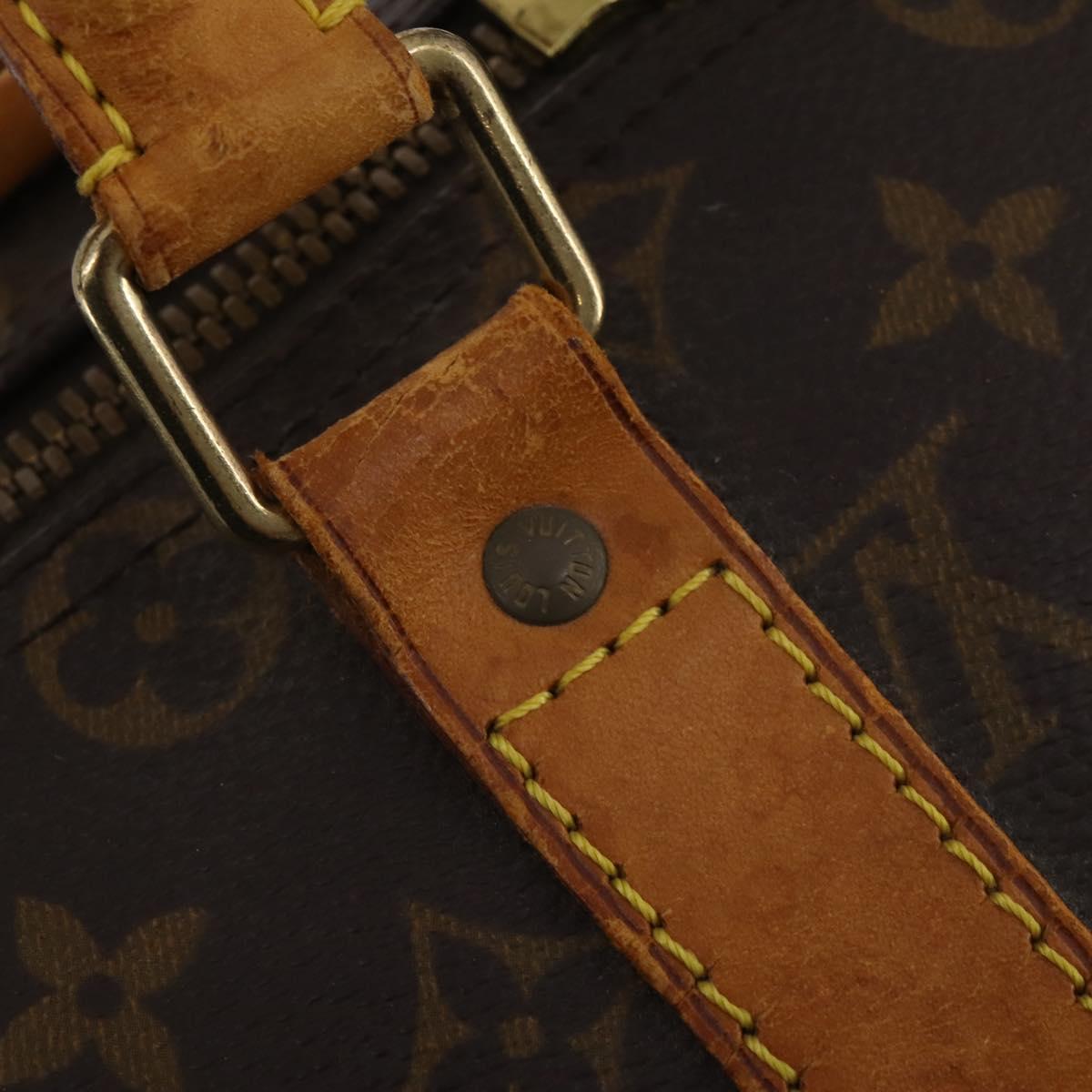 LOUIS VUITTON Monogram Keepall Bandouliere 45 Boston Bag M41418 LV Auth 188489