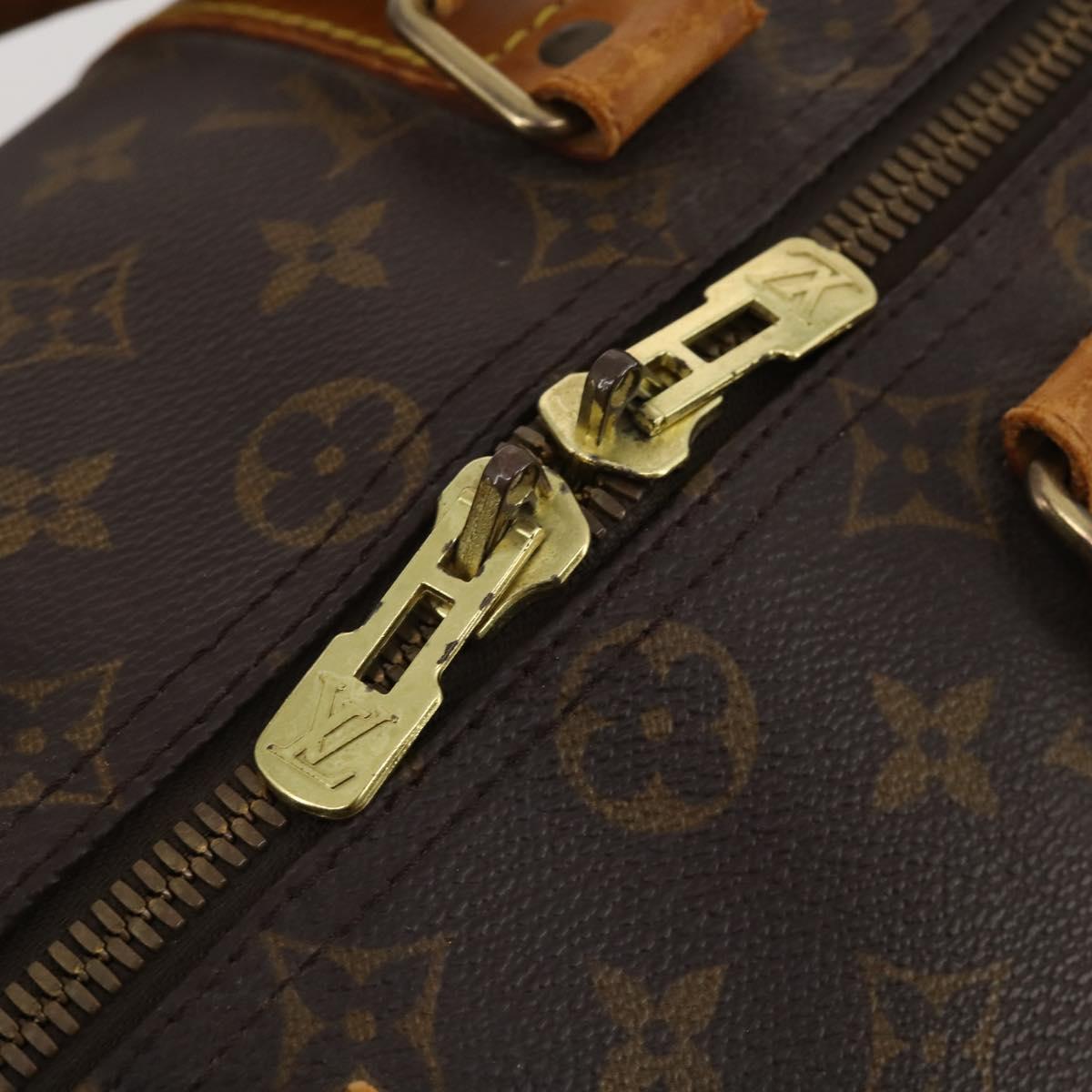 LOUIS VUITTON Monogram Keepall Bandouliere 45 Boston Bag M41418 LV Auth 188489