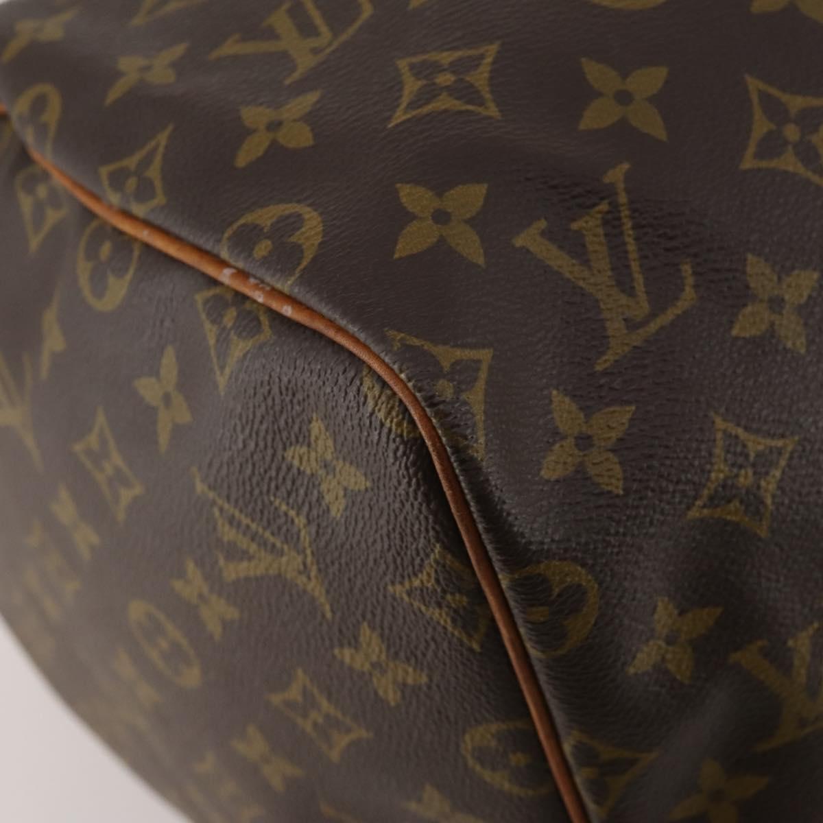 LOUIS VUITTON Monogram Keepall 55 Boston Bag M41424 LV Auth 188491