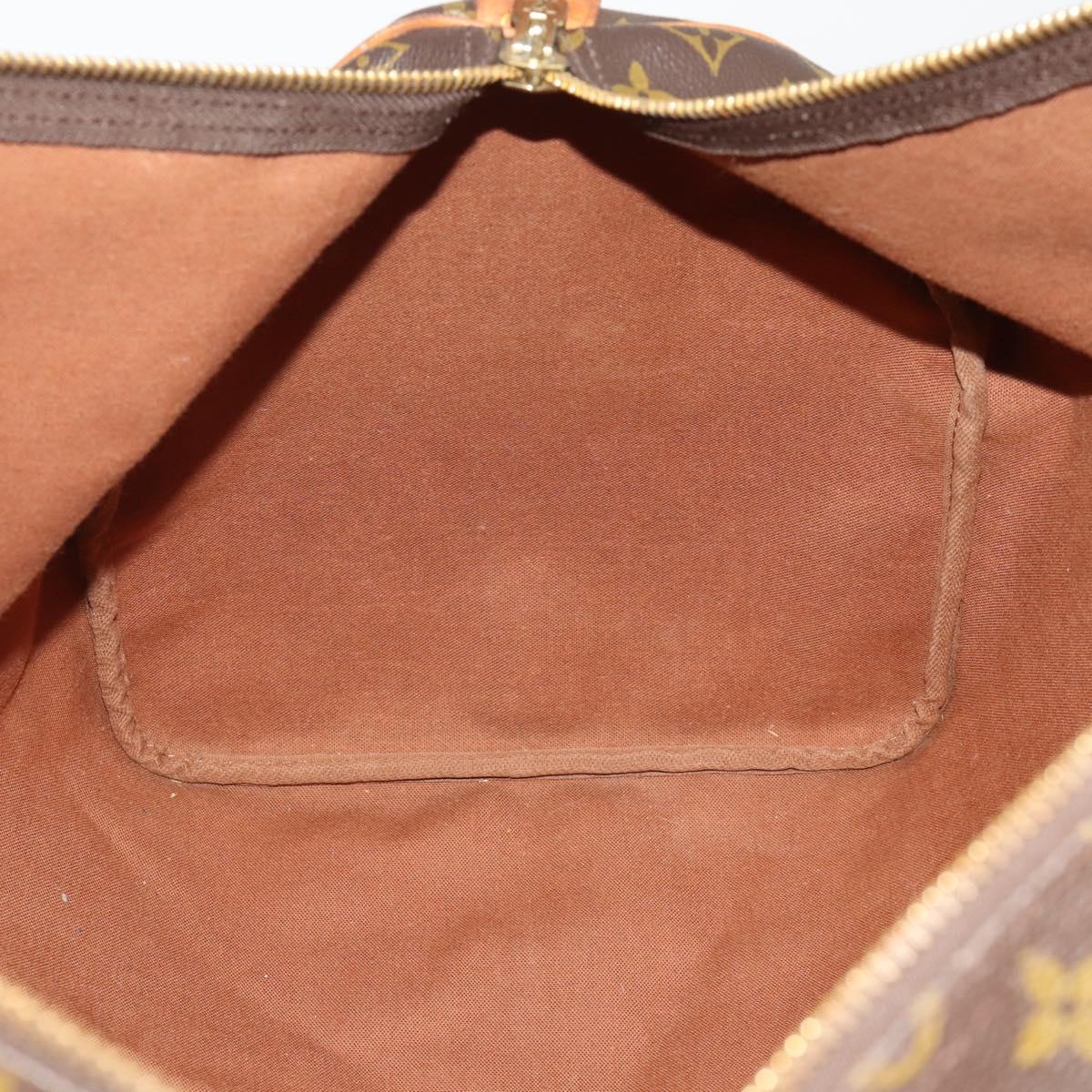 LOUIS VUITTON Monogram Keepall 55 Boston Bag M41424 LV Auth 188491