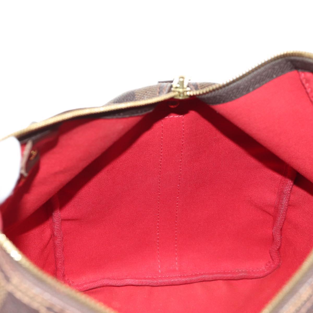 LOUIS VUITTON Damier Ebene Speedy Bandouliere 35 Hand Bag N41366 Auth 188496SAV
