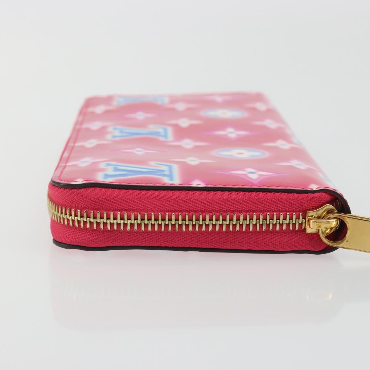 LOUIS VUITTON Vernis Zippy Long Wallet Valentine's Day 2022 M81154 Auth 188500M