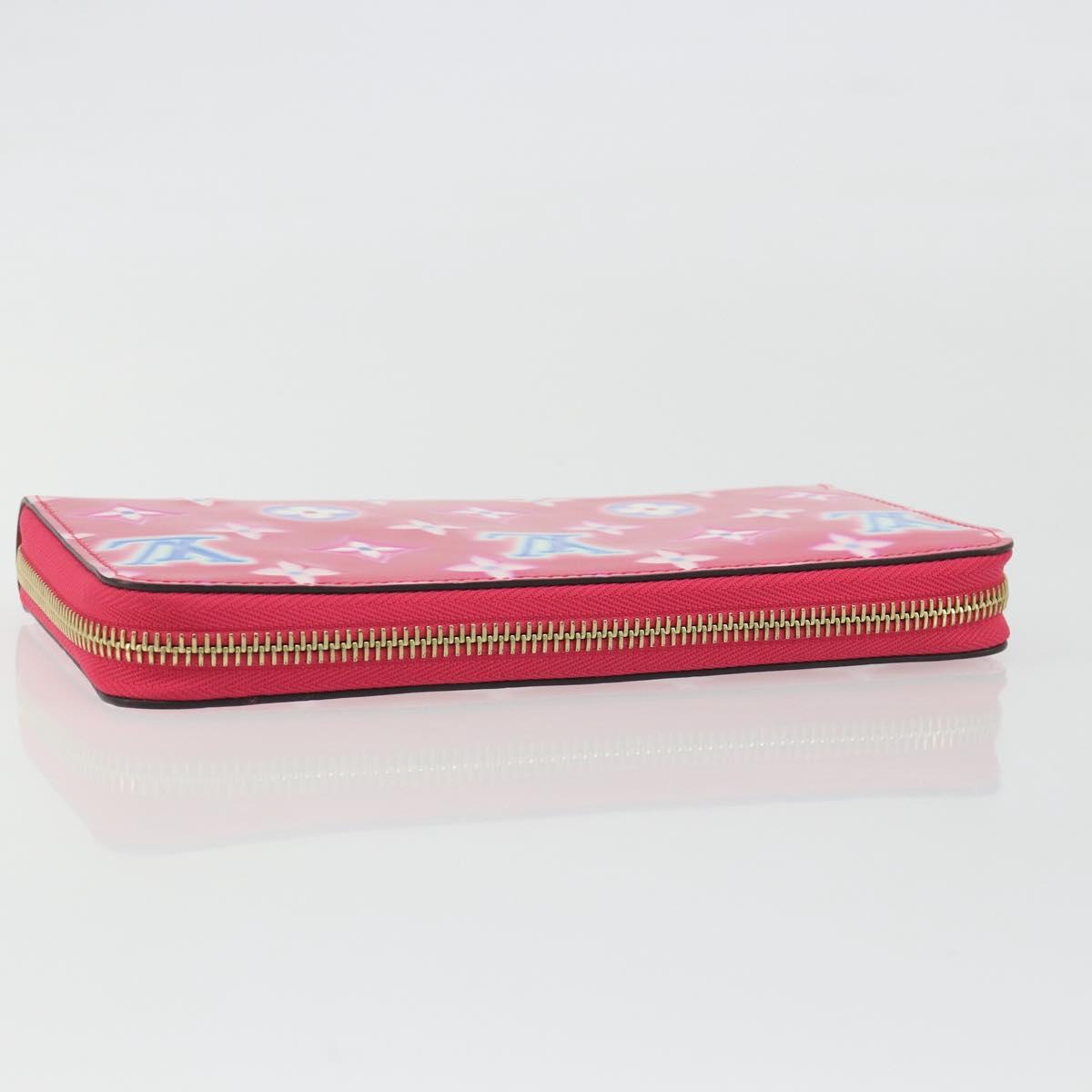 LOUIS VUITTON Vernis Zippy Long Wallet Valentine's Day 2022 M81154 Auth 188500M
