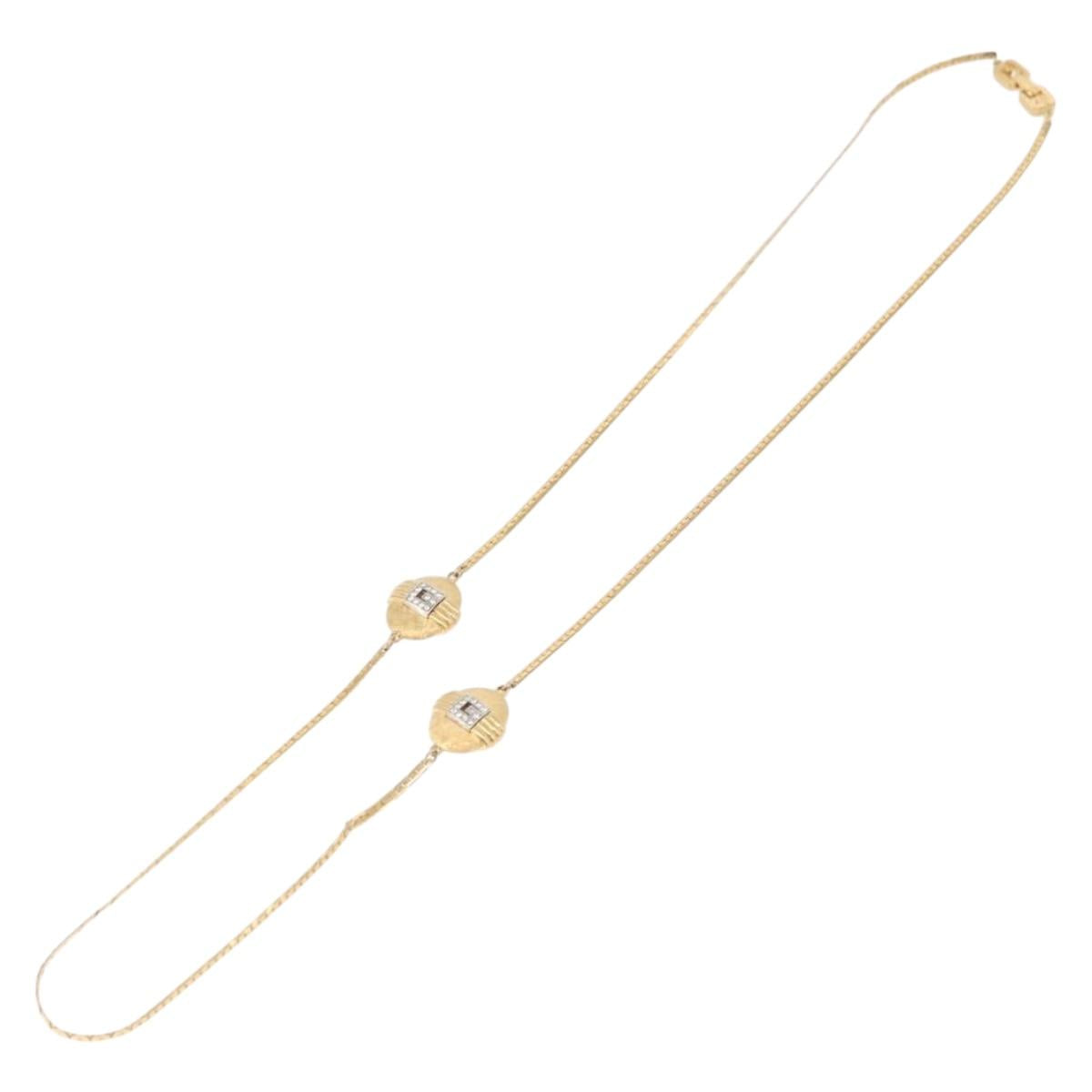 NINA RICCI Givenchy Calvin Klein MCM Earring metal 5 Set Gold Auth 188503