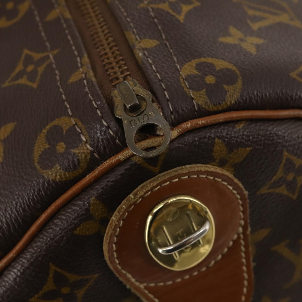 LOUIS VUITTON Monogram Keepall 50 Boston Bag M41426 LV Auth 188505