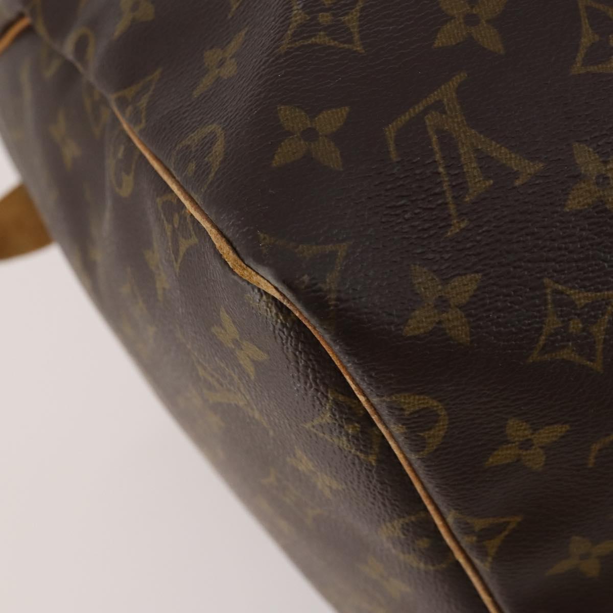 LOUIS VUITTON Monogram Keepall 55 Boston Bag M41424 LV Auth 188507