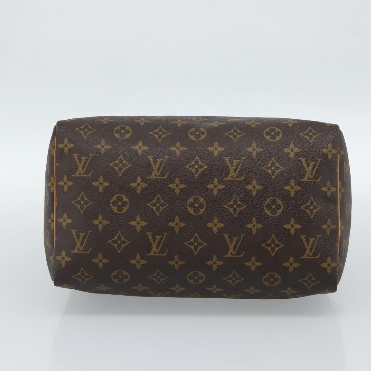LOUIS VUITTON Monogram Speedy 30 Hand Bag M41526 LV Auth 188509A