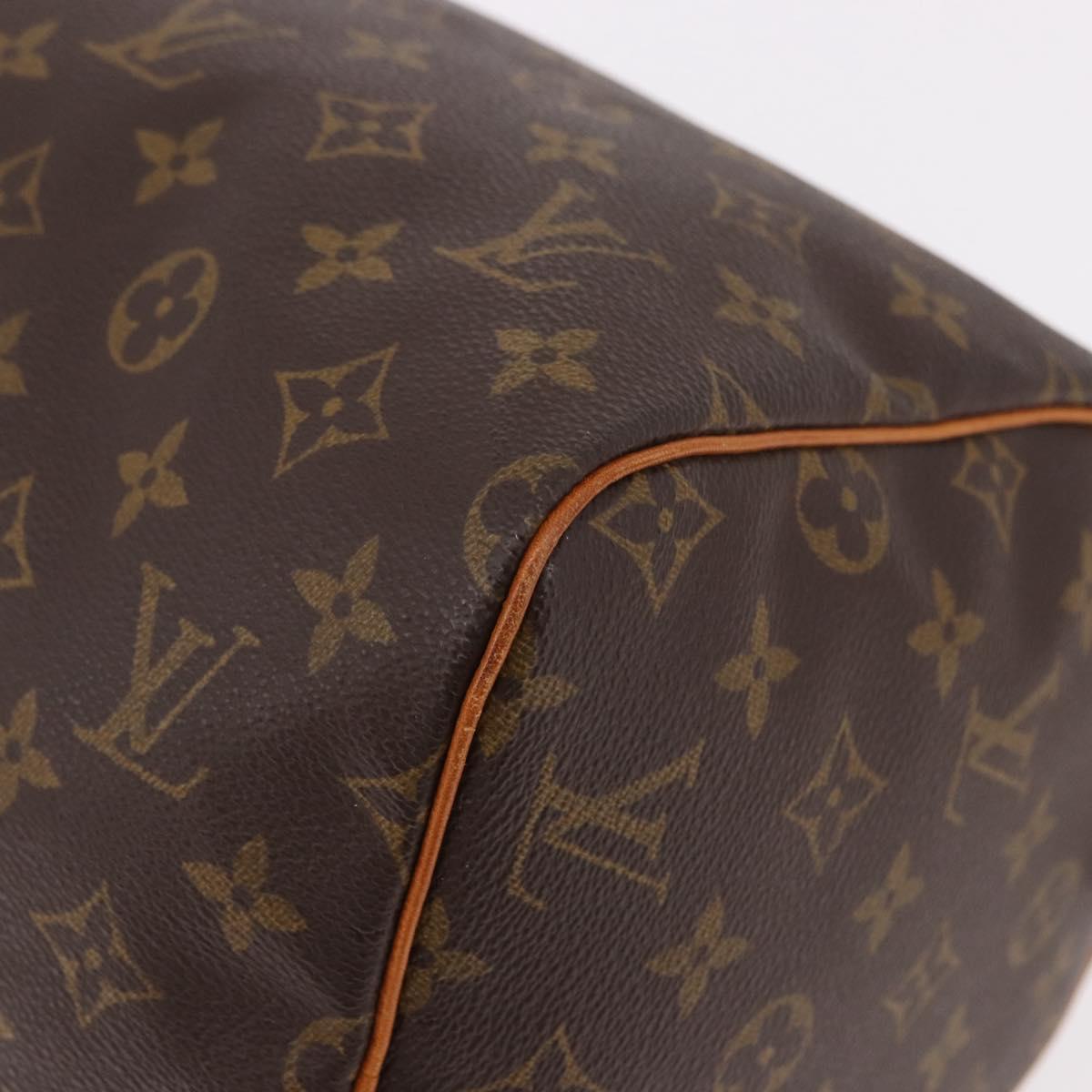 LOUIS VUITTON Monogram Speedy 30 Hand Bag M41526 LV Auth 188510SAV