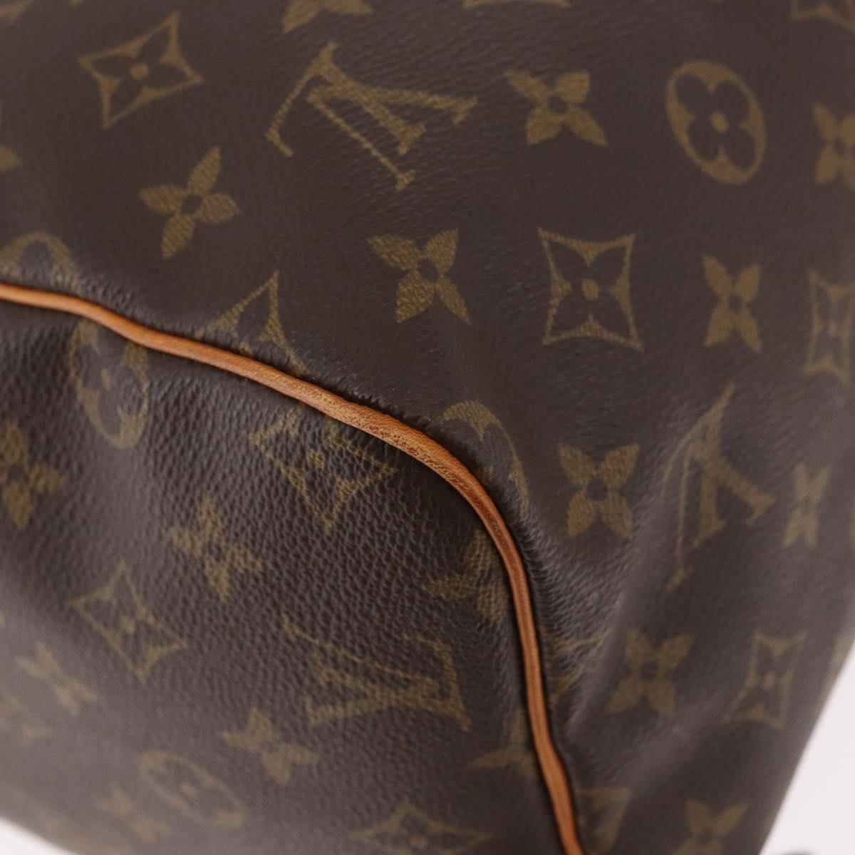 LOUIS VUITTON Monogram Speedy 30 Hand Bag M41526 LV Auth 188510SAV