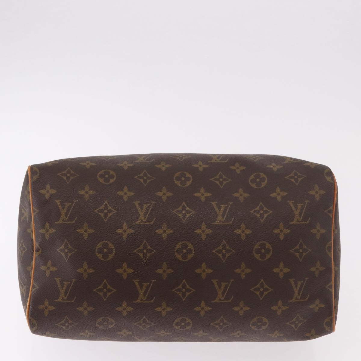 LOUIS VUITTON Monogram Speedy 30 Hand Bag M41526 LV Auth 188510SAV