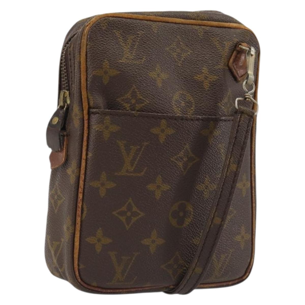 LOUIS VUITTON Monogram Danube Shoulder Bag Vintage M45266 LV Auth 188511
