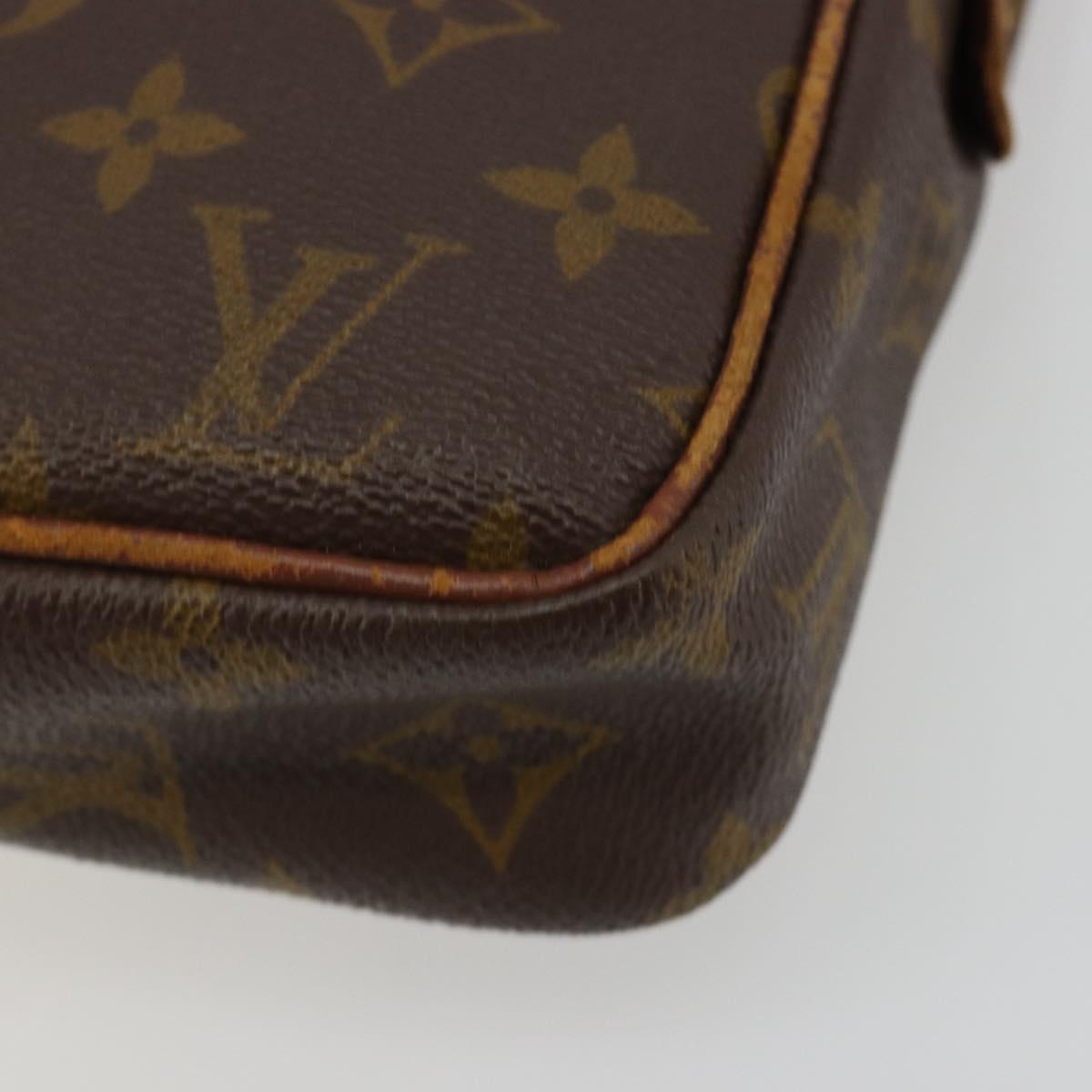 LOUIS VUITTON Monogram Danube Shoulder Bag Vintage M45266 LV Auth 188511