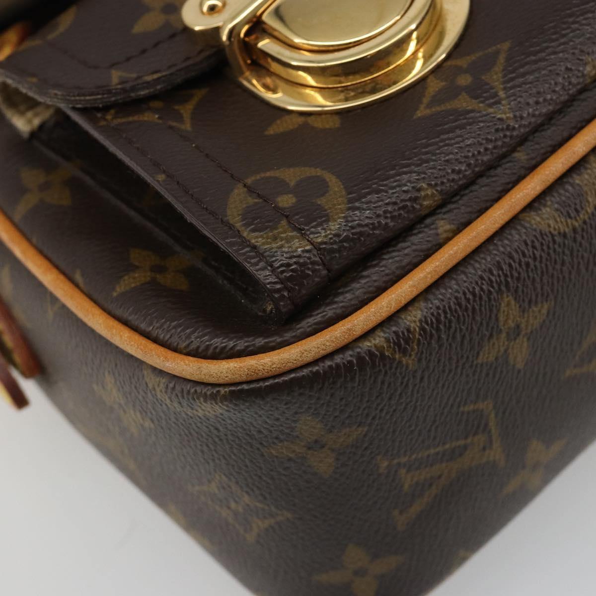 LOUIS VUITTON Monogram Hudson Shoulder Bag M40027 LV Auth 188515SAV