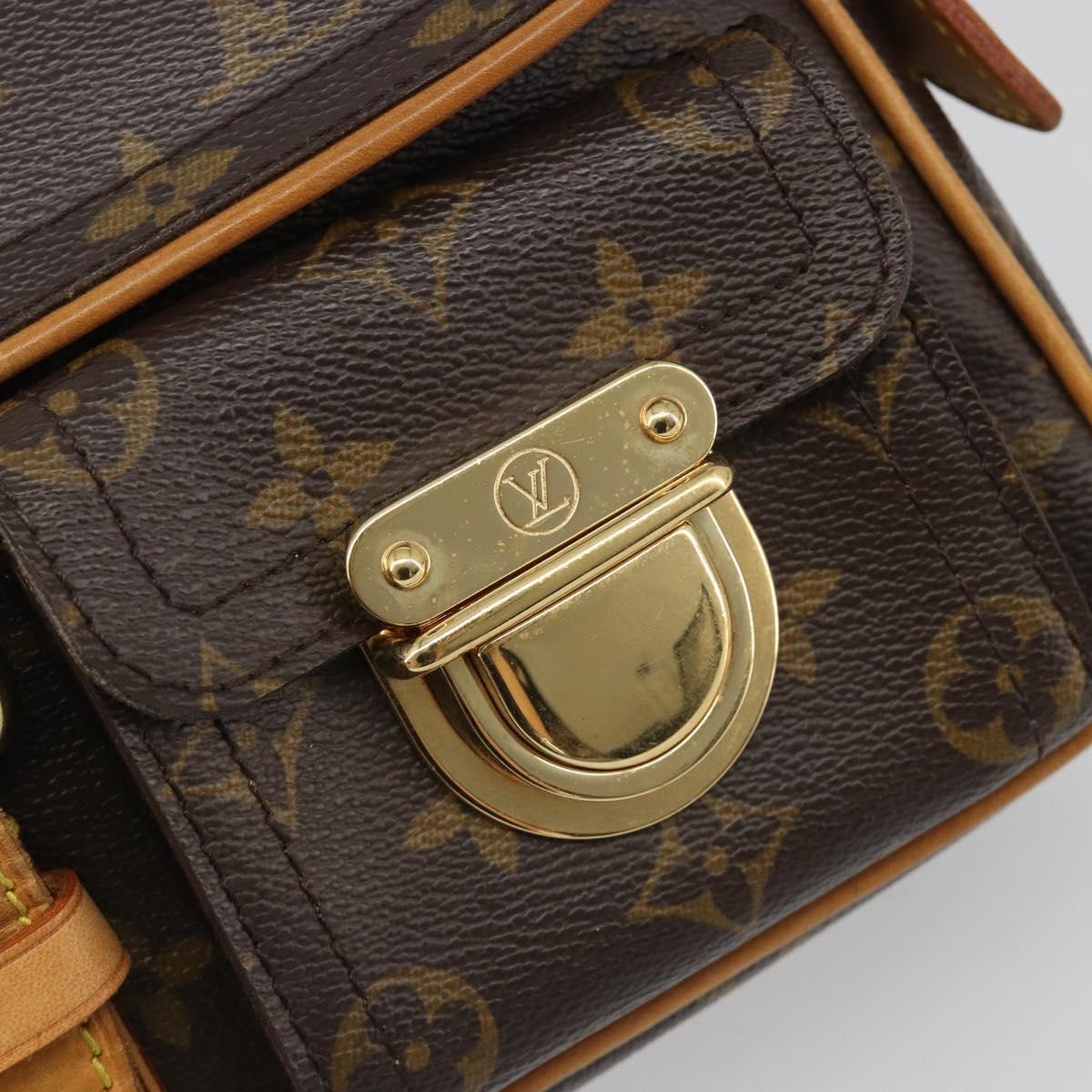 LOUIS VUITTON Monogram Hudson Shoulder Bag M40027 LV Auth 188515SAV