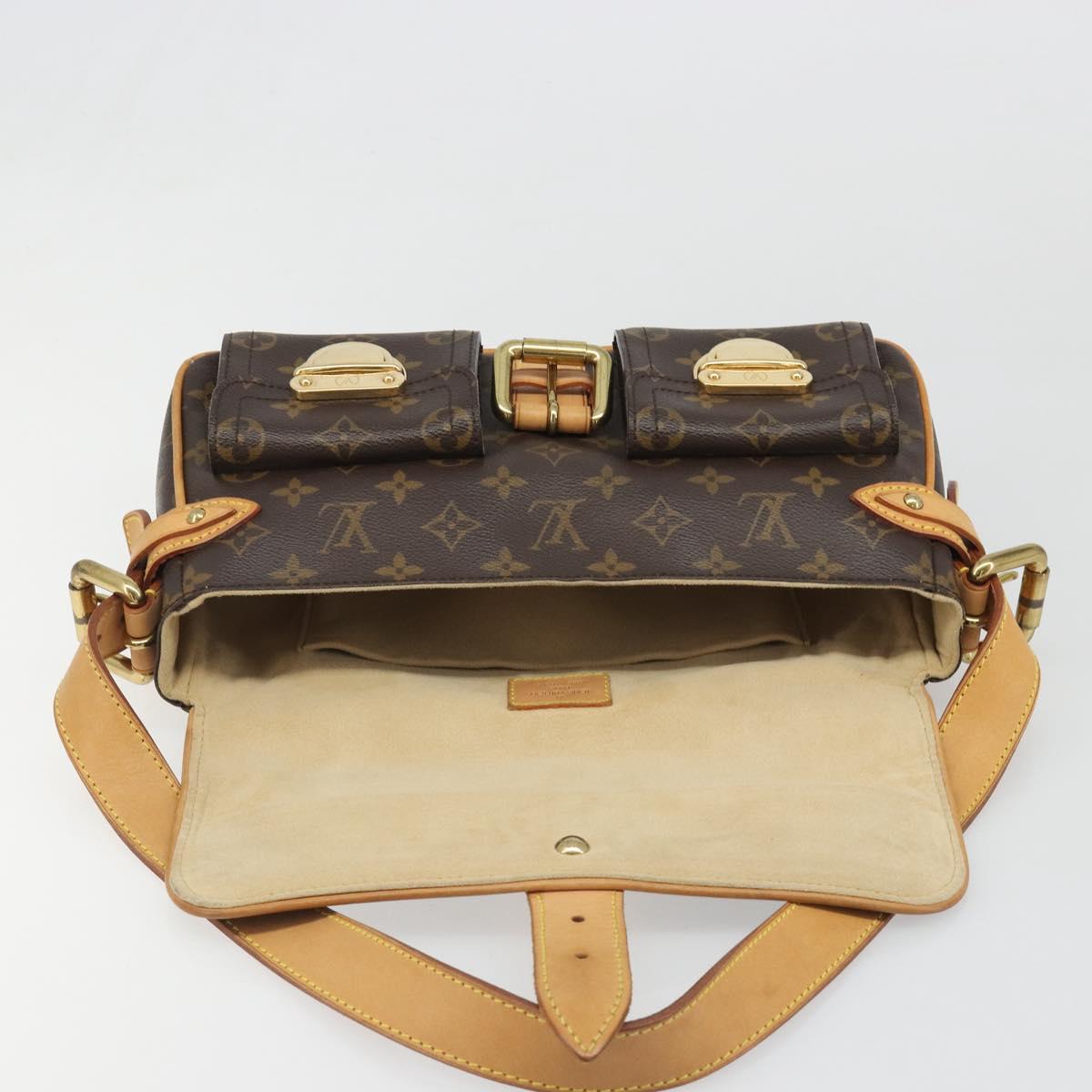 LOUIS VUITTON Monogram Hudson Shoulder Bag M40027 LV Auth 188515SAV