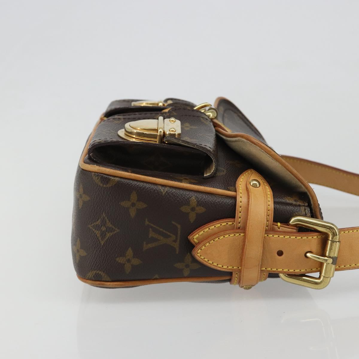 LOUIS VUITTON Monogram Hudson Shoulder Bag M40027 LV Auth 188515SAV