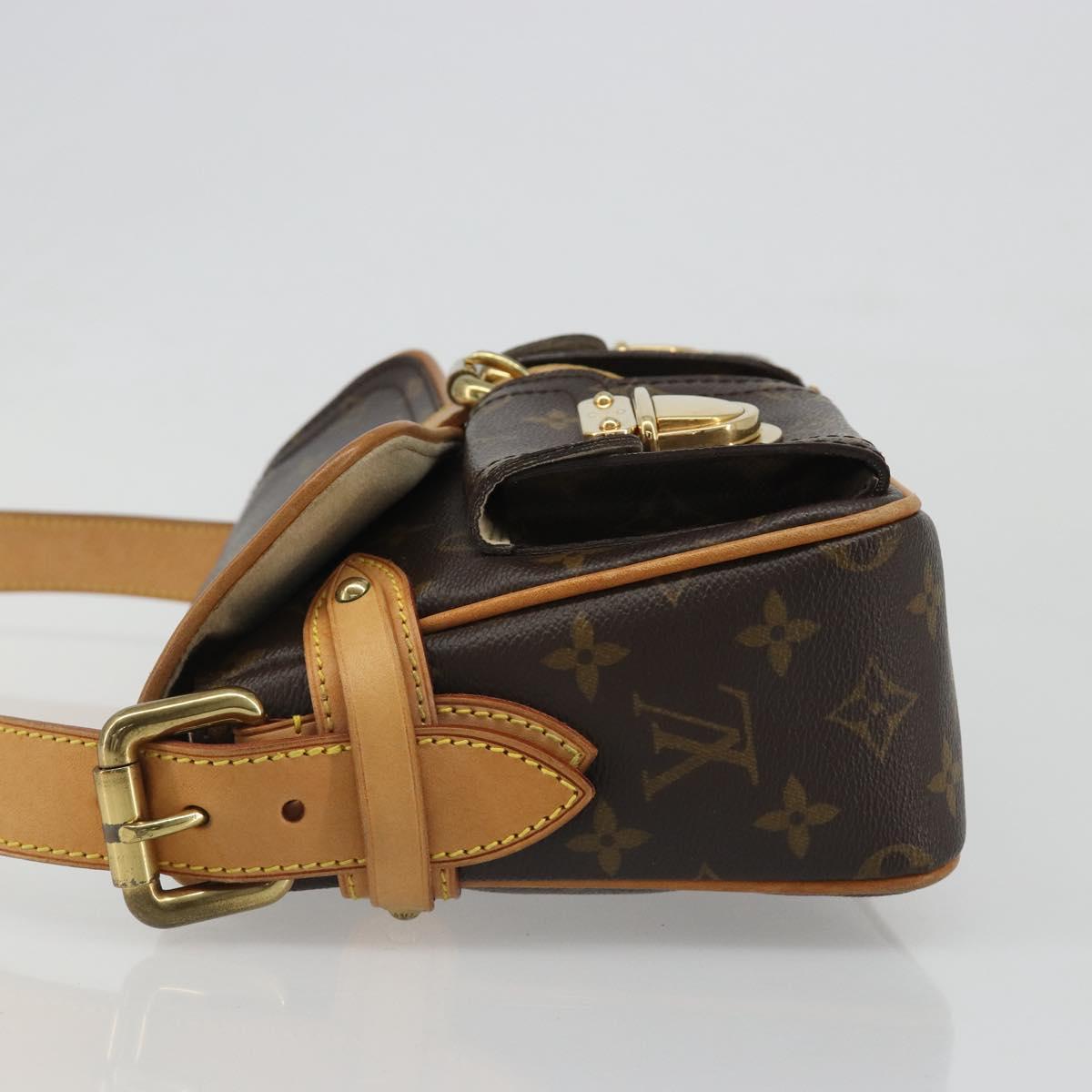 LOUIS VUITTON Monogram Hudson Shoulder Bag M40027 LV Auth 188515SAV