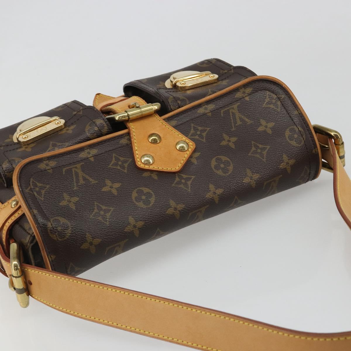 LOUIS VUITTON Monogram Hudson Shoulder Bag M40027 LV Auth 188515SAV