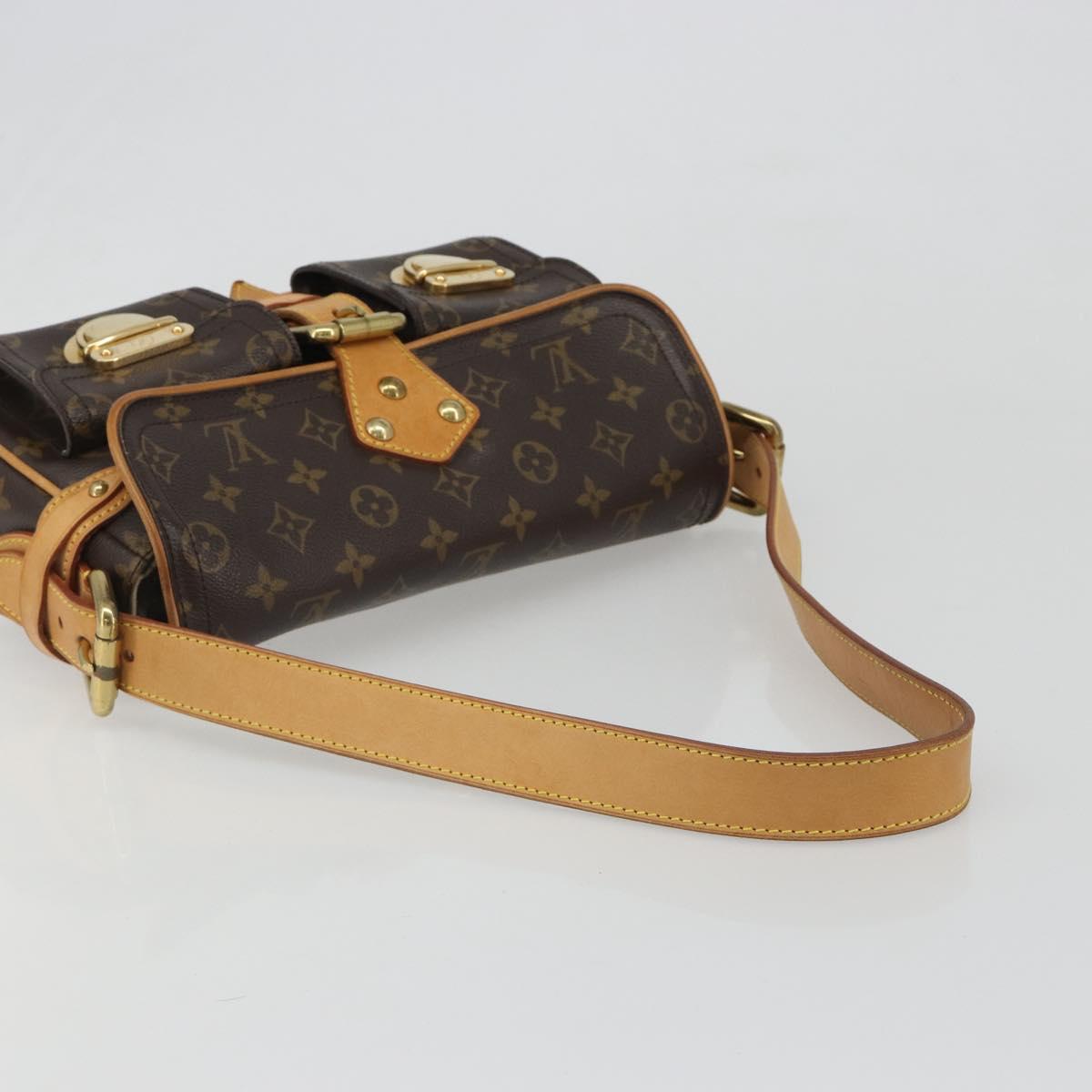LOUIS VUITTON Monogram Hudson Shoulder Bag M40027 LV Auth 188515SAV