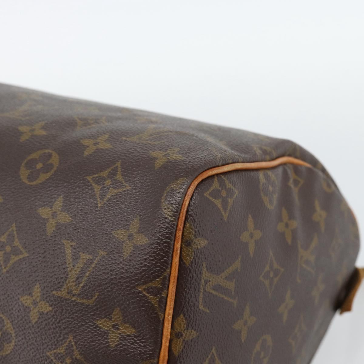 LOUIS VUITTON Monogram Speedy 30 Hand Bag M41526 LV Auth 188516A