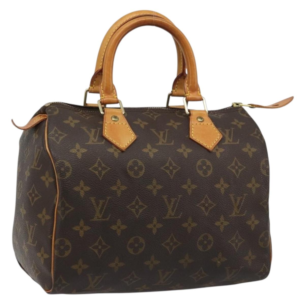 LOUIS VUITTON Monogram Speedy 25 Hand Bag M41528 LV Auth 188517SAV