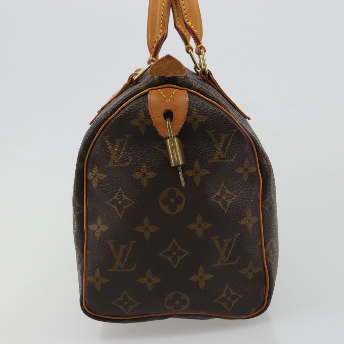 LOUIS VUITTON Monogram Speedy 25 Hand Bag M41528 LV Auth 188517SAV