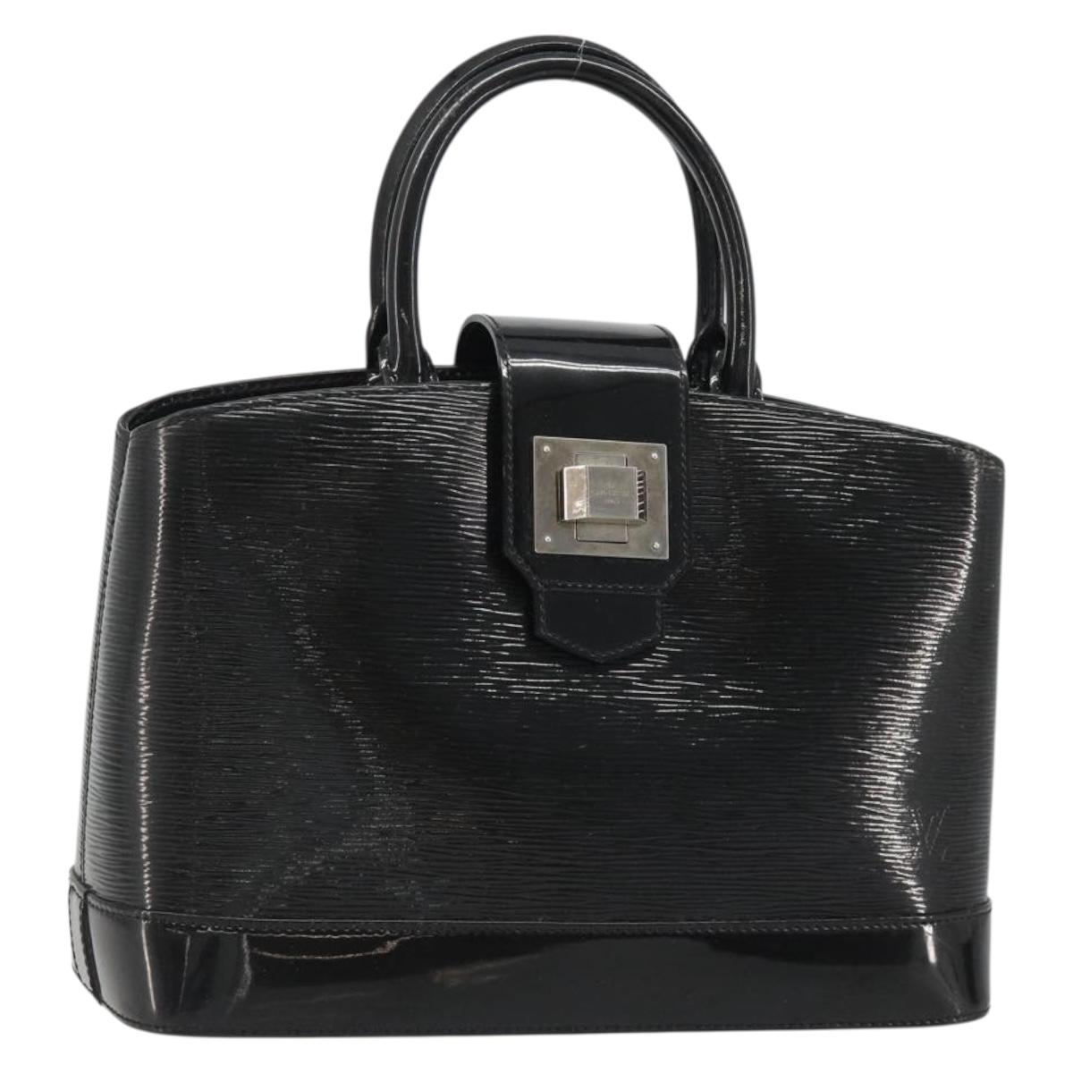 LOUIS VUITTON Epi Electric Mirabeau PM Hand Bag Black M40454 LV Auth 188518A