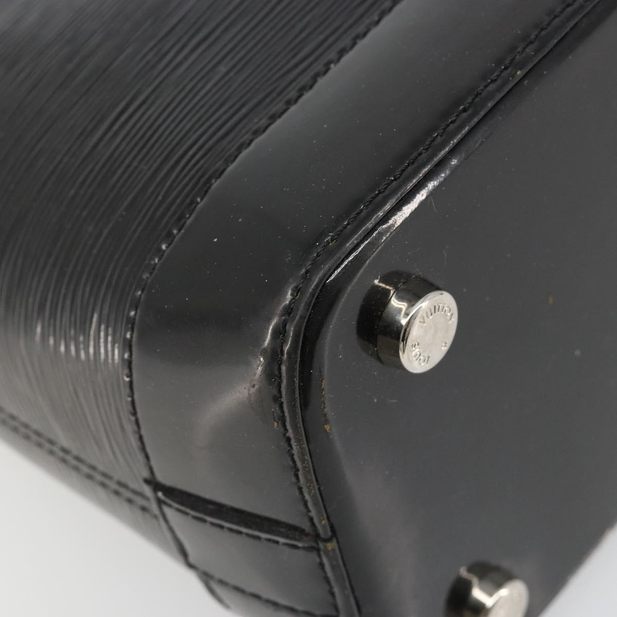 LOUIS VUITTON Epi Electric Mirabeau PM Hand Bag Black M40454 LV Auth 188518A