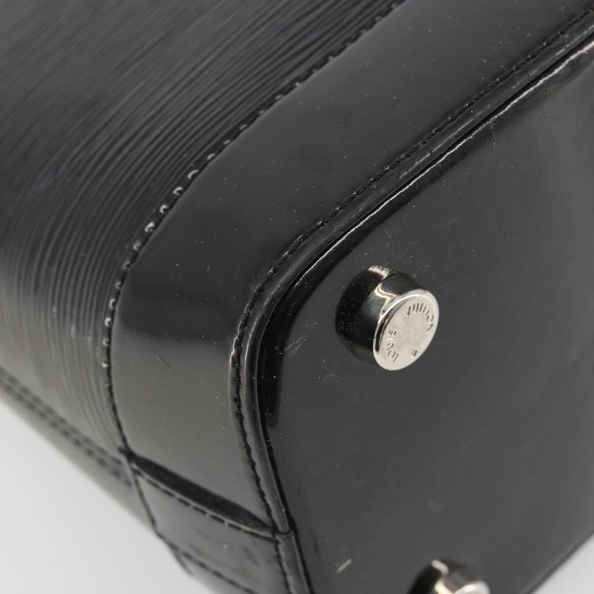 LOUIS VUITTON Epi Electric Mirabeau PM Hand Bag Black M40454 LV Auth 188518A