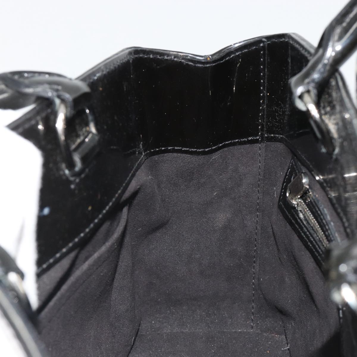 LOUIS VUITTON Epi Electric Mirabeau PM Hand Bag Black M40454 LV Auth 188518A