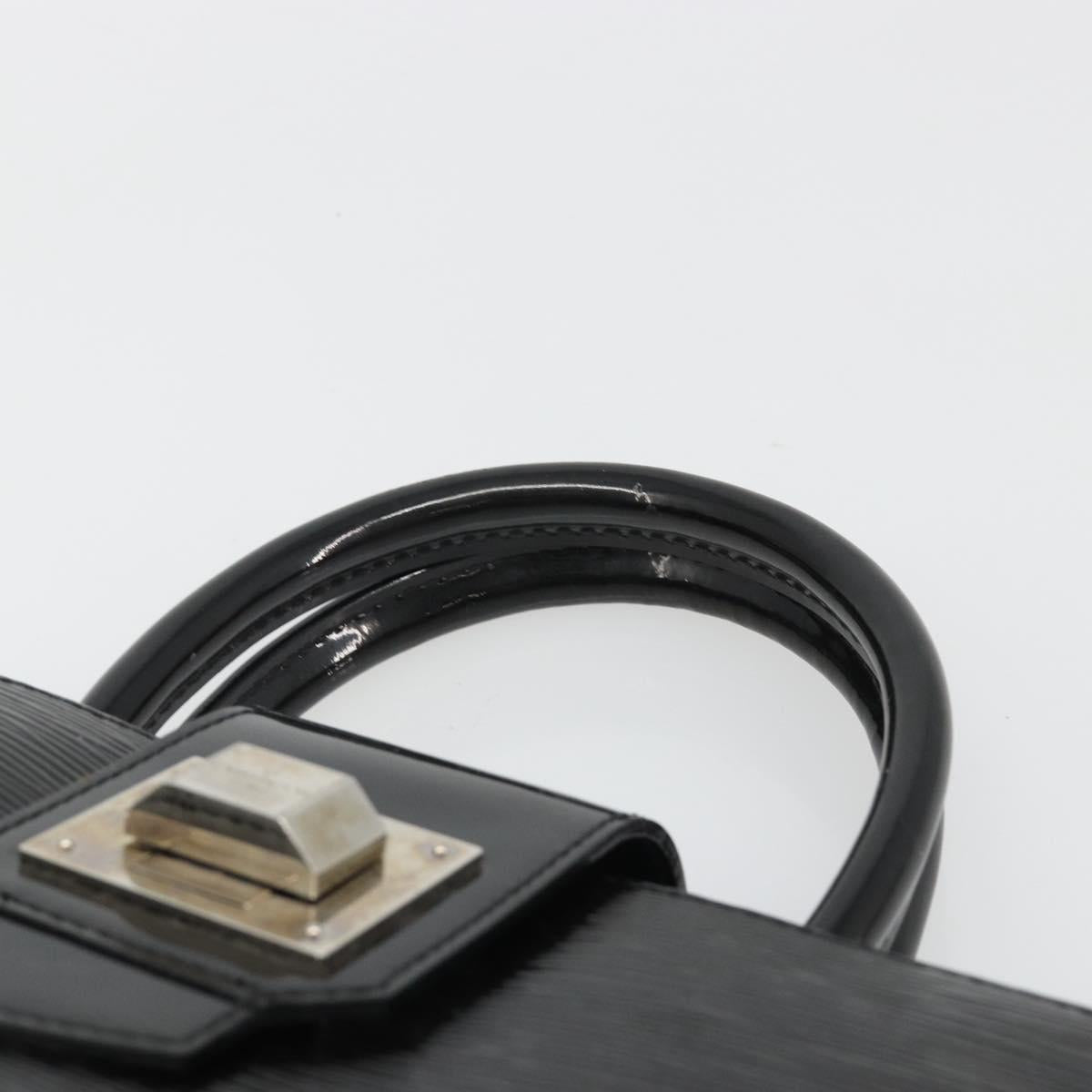 LOUIS VUITTON Epi Electric Mirabeau PM Hand Bag Black M40454 LV Auth 188518A