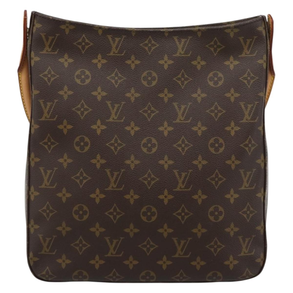 LOUIS VUITTON Monogram Looping GM Shoulder Bag M51145 LV Auth 188519SAV
