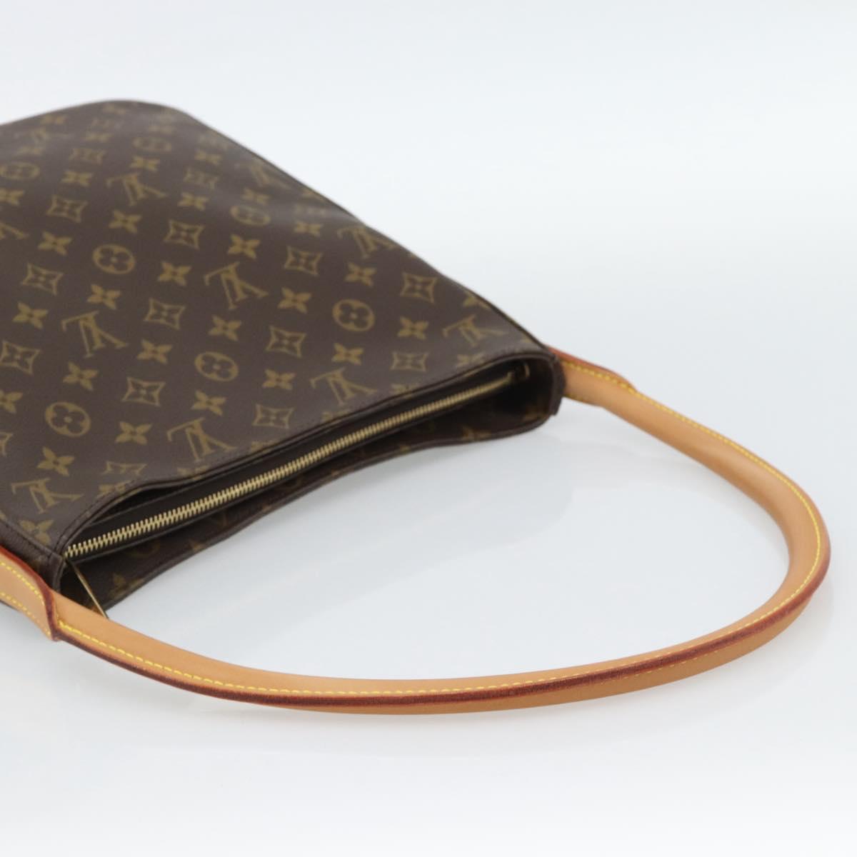 LOUIS VUITTON Monogram Looping GM Shoulder Bag M51145 LV Auth 188519SAV