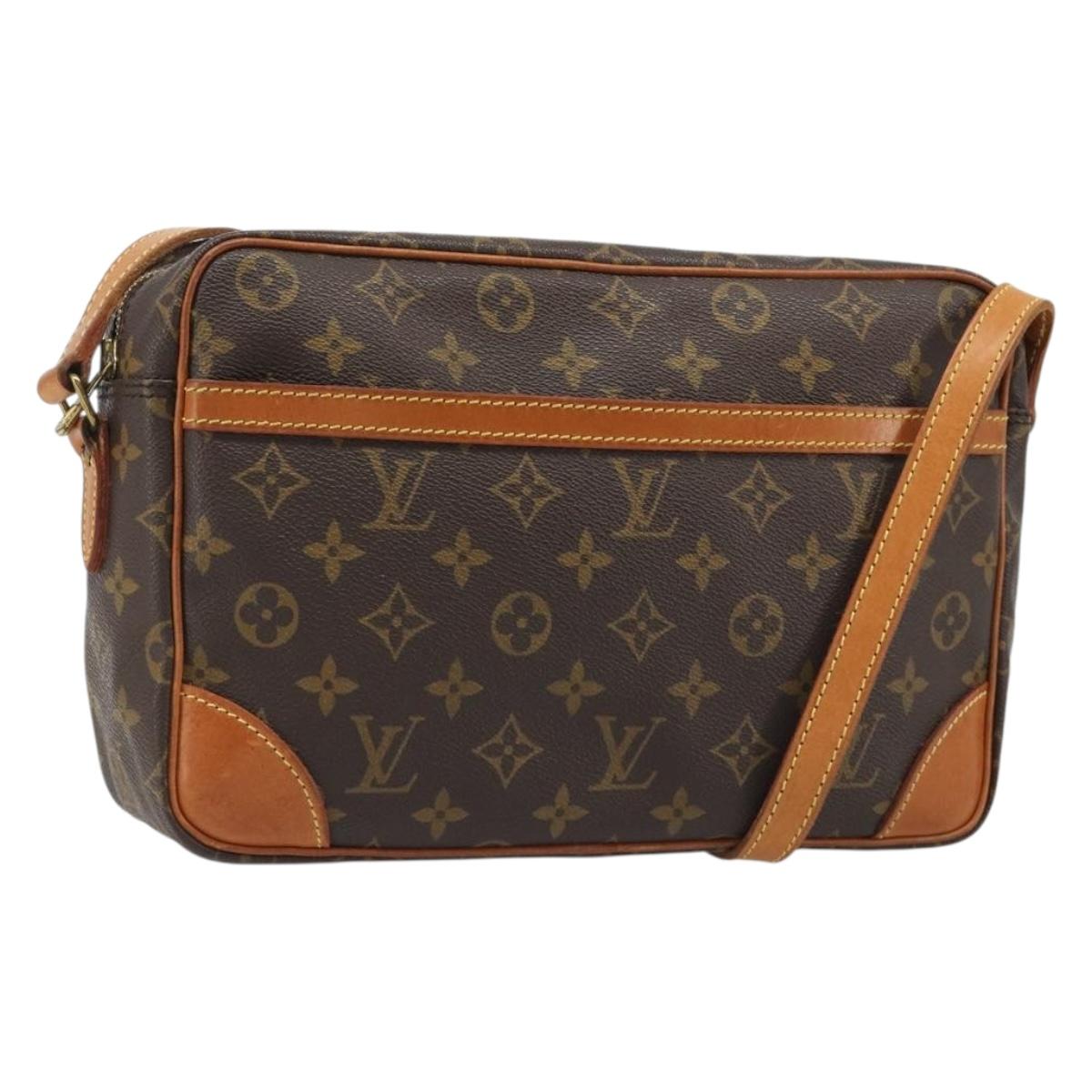 LOUIS VUITTON Monogram Trocadero 30 Shoulder Bag M51272 LV Auth 188520