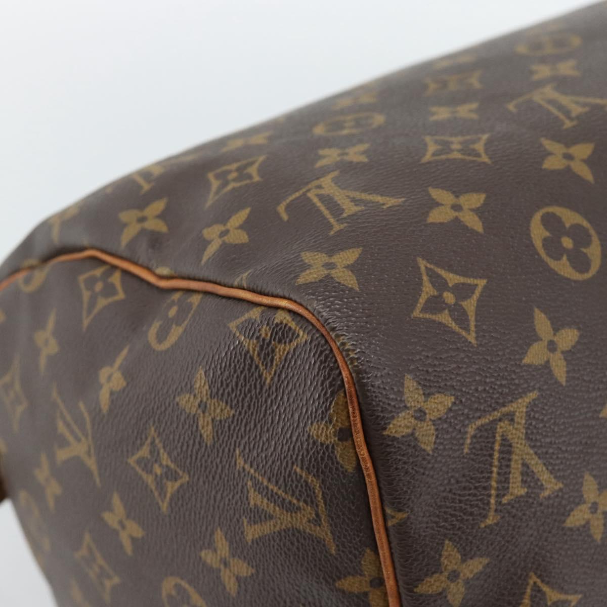 LOUIS VUITTON Monogram Speedy 30 Hand Bag M41526 LV Auth 188523A