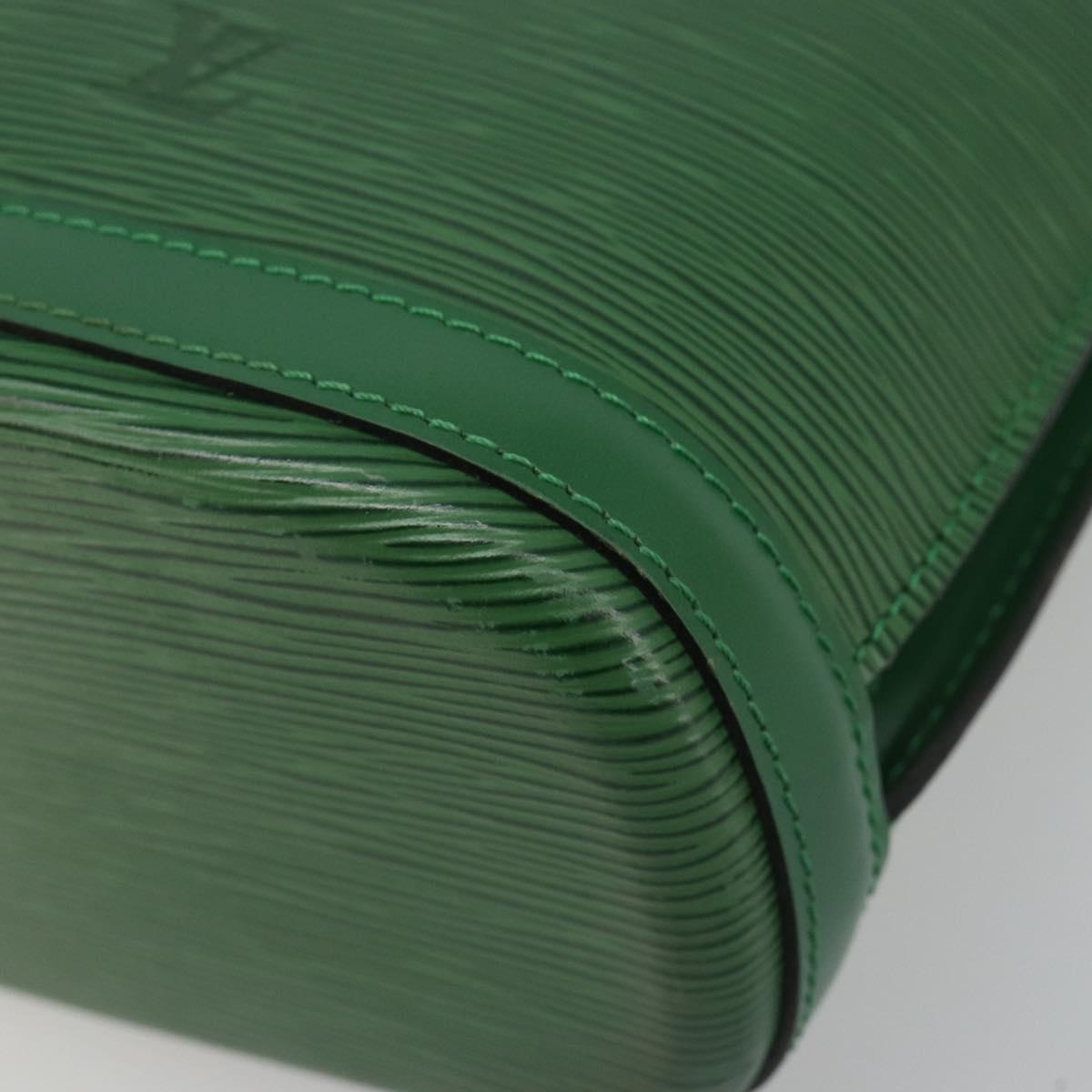 LOUIS VUITTON Epi Lussac Shoulder Bag Green M52284 LV Auth 188524V