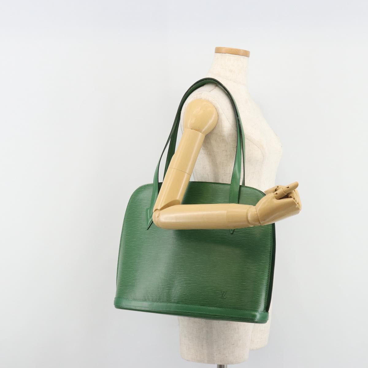 LOUIS VUITTON Epi Lussac Shoulder Bag Green M52284 LV Auth 188524V