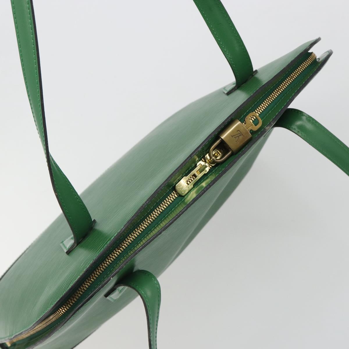 LOUIS VUITTON Epi Lussac Shoulder Bag Green M52284 LV Auth 188524V