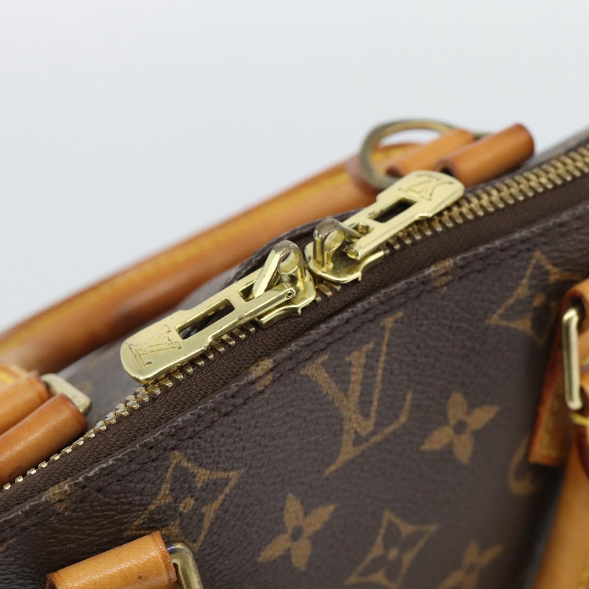 LOUIS VUITTON Monogram Alma Hand Bag M51130 LV Auth 188527