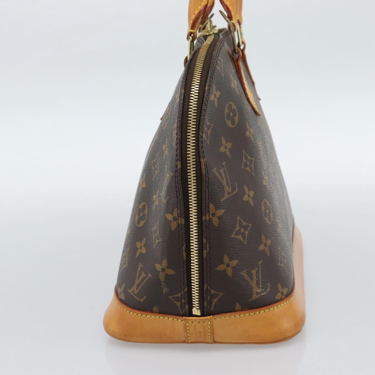 LOUIS VUITTON Monogram Alma Hand Bag M51130 LV Auth 188527